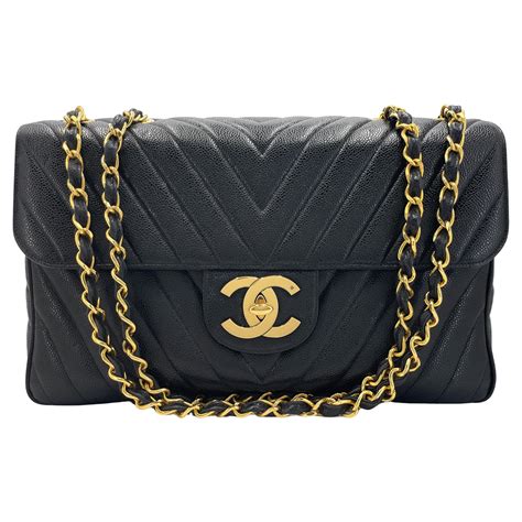 chanel vintage caviar 24k bag|Chanel 1994 Vintage Black Quilted Supermodel XL Weekender .